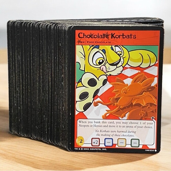 Lot of 86 Vintage 2002 Neopets Trading Card Game Cards VG-NM - Picture 1 of 5